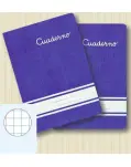 CUADERNO CUADROS 6 MM, TAMAO CUARTO 32 HOJAS