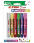 PEGAMENTO GLITTER 6 UNIDADES