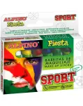 BARRAS DE MAQUILLAJE SPORT, CAJA DE 6 UNIDADES