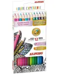 LPICES DE COLORES MINA PREMIUM, 7 COLORES PASTEL Y 5 COLORES METLICOS