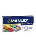 CERAS MANLEY PASTEL Y FLOR , CAJA DE 10 UNIDADES