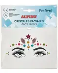 PEGATINAS GEMAS FACIALES. CRISTAL FESTIVAL