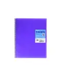 CARPETA DE 30 FUNDAS VIOLETA, TAMAO DIN A4. MODELO MAXIPLS