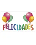 ETIQUETAS DE FELICIDADES CON GLOBOS