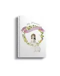 CUADERNO A6 DECORADO COMUNIN NIA