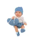 MUECO BABY SMILE CON TRAJE AZUL. EDUDOLL.