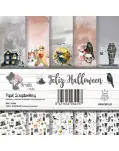 SET DE 6 HOJAS FELIZ HALLOWEEN. PAPEL SCRAPBOOKING 