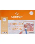 PACK DE PAPEL PARA DIBUJO BASIK DIN-A3 130 GRS, 10 HOJAS