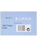 FICHA LISA N1 65X95 MM