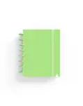 CUADERNO INGENIOX VERDE PASTEL CON RECAMBIO 5X5 MM, TAMAO DIN A5