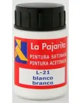 PINTURA ESCOLAR SATINADA BLANCO 35 ML