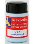 PINTURA ESCOLAR SATINADA AZUL PASTEL 35 ML