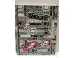 CUADERNO MICROPERFORADO SNOOPY, CUADRO 5 MM TAMAO FOLIO CON ESPIRAL