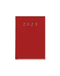 AGENDA ANUAL 2023 PRAXIS DA PGINA, COLOR ROJO