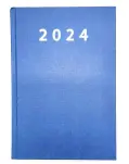 AGENDA 2024 PRAXIS DA PGINA COLOR AZUL, TAMAO CUARTO