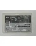 FUNDA PORTACARNETS 90 X 55 MM