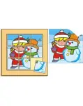 PUZZLE 6 PIEZAS NITA EN LA NIEVE