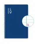 CUADERNO PAUTA MONTESSORI 3,5 MM. TAMAO FOLIO