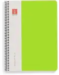 CUADERNO PAUTA MONTESSORI 5 MM TAPA DURA, TAMAO CUARTO CON ESPIRAL