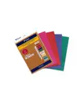 PACK DE 5 CARTULINAS CON PURPURINA COLORES SURTIDOS, TAMAO DIN A4.