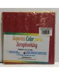 CARTN ONDULADO PARA SCRAPBOOKING, TAMAO 16 X 16 CM