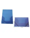 CARPETA GOMAS FOLIO PLSTICO CON SOLAPAS COLORES SURTIDOS