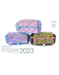 ESTUCHE TRIPLE GIRLS. COLORES SURTIDOS