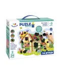 PUZZLE MGICO LA GRANJA. 24 PIEZAS X 2