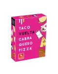 TACO VUELTA CABRA QUESO PIZZA, JUEGO DE CARTAS