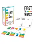 FIRST TO WORST. JUEGO DE CARTAS COOPERATIVO