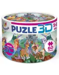 PUZZLE 3D UNICORNIOS 60 PIEZAS