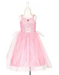 DISFRAZ PRINCESA LINNETTE, ROSA CON CANCN. TALLA 5-7 AOS