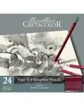 ESTUCHE METLICO CON 24 LPICES DE GRAFITO FINE ART