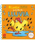 EL POLLO PEPE Y EL DA DE LLUVIA. LIBRO DE CARTON Y LENGETAS