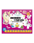 UNICORNIOS Y FANTASA, BLOC DE ACTIVIDADES Y JUEGOS