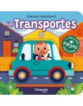 ENCAJA Y ESCUCHA, LOS TRANSPORTES. LIBRO CON LETRA EN MAYSCULA