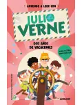 APRENDE A LEER CON JULIO VERNE. DOS AOS DE VACACIONES. CON LETRA MAYSCULA.