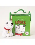 EL PERRO LPEZ, PACK CON PELUCHE. LIBRO POP UP