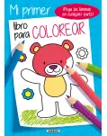 MI PRIMER LIBRO PARA COLOREAR AZUL, LIBRO DE PEGATINAS