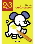 YA S COLOREAR 2-3 AOS, ELEFANTE