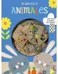 MI LIBRO PUZLE DE ANIMALES. CON PIEZAS DE ANIMALES PARA ENCAJAR!