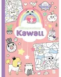 KAWAII MI LIBRO PARA COLOREAR ROSA