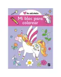 LOS UNICORNIOS MI BLOC PARA COLOREAR