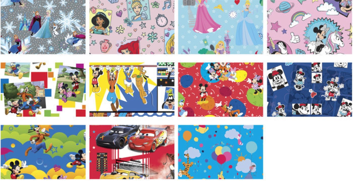 PAPEL DE REGALO DISNEY 200X70CM