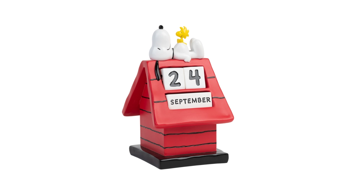 Calendario Perpetuo 3D Snoopy Dog House - La Selva de Papel - Papelería y  regalos