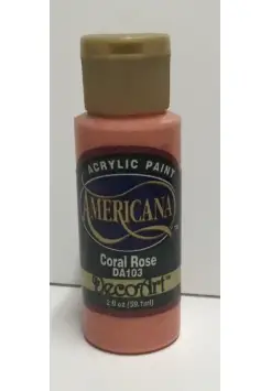 PINTURA AMERICANA CORAL ROSE 59 ML