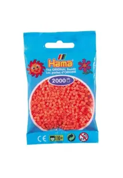 HAMA MINI ROJO PASTEL BOLSA UNICOLOR 2000 UNIDS