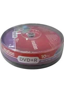 CAJA DE 10 DVD IMATION +R 16X 4,7 GB 120MIN