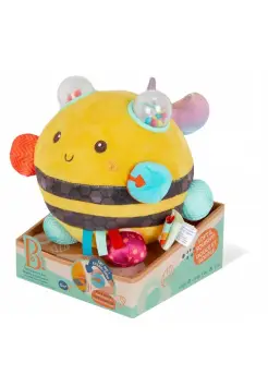 PELOTA SENSORIAL ABEJA, SENSORY PLUSH BUMBLE BEE