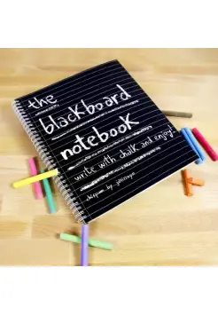 CUADERNO PIZARRA THE BLACKBOARD NOTEBOOK 24 X 27 CM